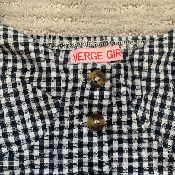 Verge Girl Check Bustier Top - Picture 7 of 7